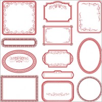 a festive lace pattern vector
