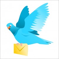 A Flying Pigeon delivering a message