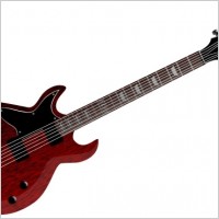 A guitar vector