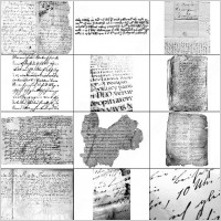 a manuscripts pack with a lot of big brush