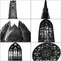 a set of church brush
