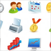 a suitable commercial icon vector