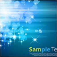Absract Circles Bokeh Vector Background