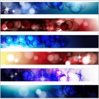Abstract Banner Vector