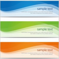 Abstract Banners Set Vector Illustration