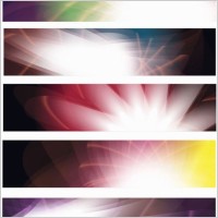 Abstract Banners Vector Set