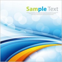 Abstract Blue Background Vector Art