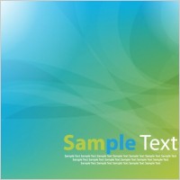 Abstract Blue Green Vector Background