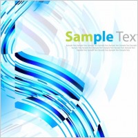 Abstract Blue Vector Art Background
