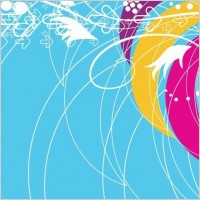 Abstract Colored Background Vector Illustration