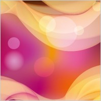 Abstract Colored Bokeh Background