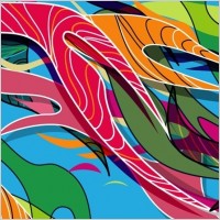 Abstract Colored Vector Illustration