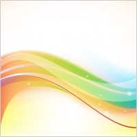 Abstract Colored Wave Vector Background