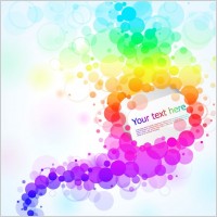 Abstract Colorful Background Vector Graphic