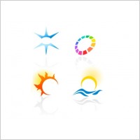 Abstract Colorful Logotypes 2