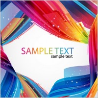 Abstract Colorful Vector Art