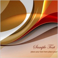 Abstract Curves Vector Background