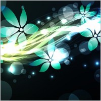 Abstract Floral Background