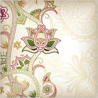 abstract floral pattern background 04 vector
