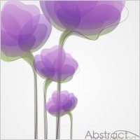 Abstract Flower Background