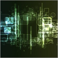 Abstract hi-tech background