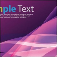 Abstract Pink and Blue Vector Background
