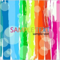 Abstract Rainbow Color Vector Background