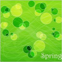 Abstract Spring Background