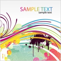 Abstract Summer Vector Illustration