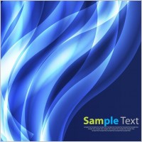 Abstract Vector Blue Background