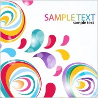 Abstract Vector Colorful Background