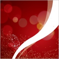 Abstract White line in red