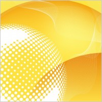Abstract Yellow Vector Background