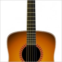 Acoustic Guitar clip art