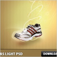 Adidas Light PSD file