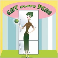 Advertising Lady Vector
