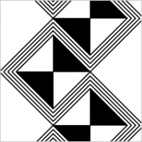 African pattern vertical