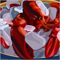 After the big lobster psd layered material