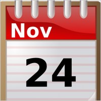 Alcaline Spiral Calendar clip art