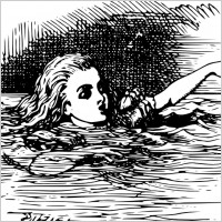 Alice In Wonderland clip art