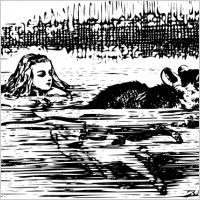 Alice In Wonderland clip art