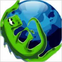 Alternate Mozilla Browser Icon clip art