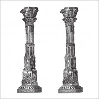 Ancient Temple Columns