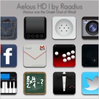 Android OS specific set icons pack