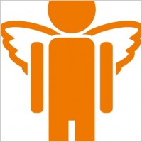Angel Icon clip art