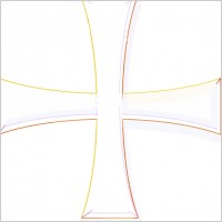 Angelo Gemmi Holy Greek Color Cross clip art