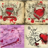 angels and love vector