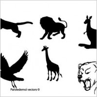 Animals silhouettes