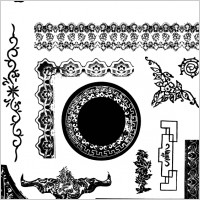 Antique Frames and Ornaments