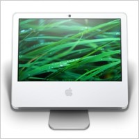 Apple LCD monitor